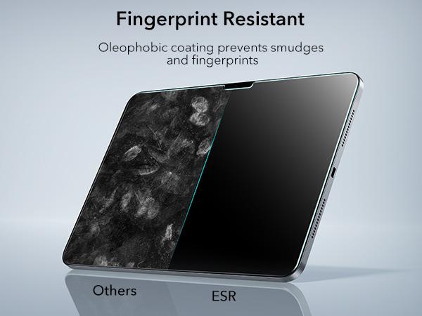 ESR Screen Protector for iPad Air 11"/13"&iPad Pro 11"/13"&iPad A16 11/10, Bubble-Free, Easy Installation, 9H Tempered Glass Film with UltraFit Tray
