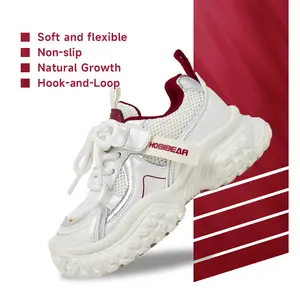 HOBIBEAR 2026 New Collection Kids' Four-Season Shoes，Non-slip sole, toe protection, Hook and Loop, stylish and sporty children's shoes.