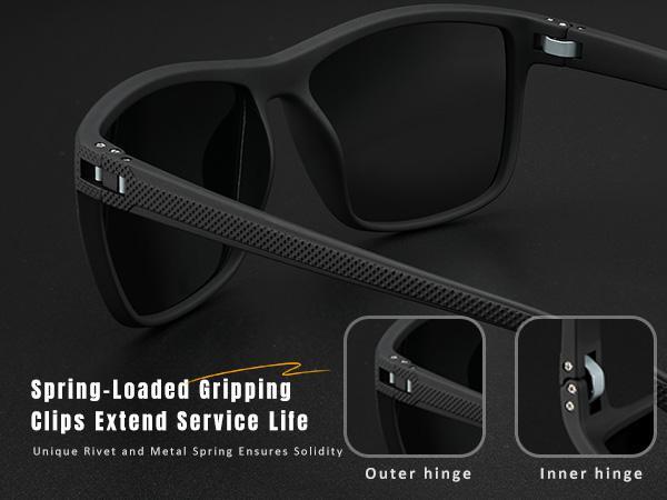 TURBOPEP 3 Pairs Simple Sunglasses For Everyday Use, Unisex Polarized Classes, Square Sunglasses,Lightweight Frame SunGlasses with UV Protection, Travel Accessories,sunglasses for men TURBOPEP 3 Pairs Simple Sunglasses For Everyday Use, Unisex Polarized Classes, Square Sunglasses,Lightweight Frame SunGlasses with UV Protection, Travel Accessories,sunglasses for men