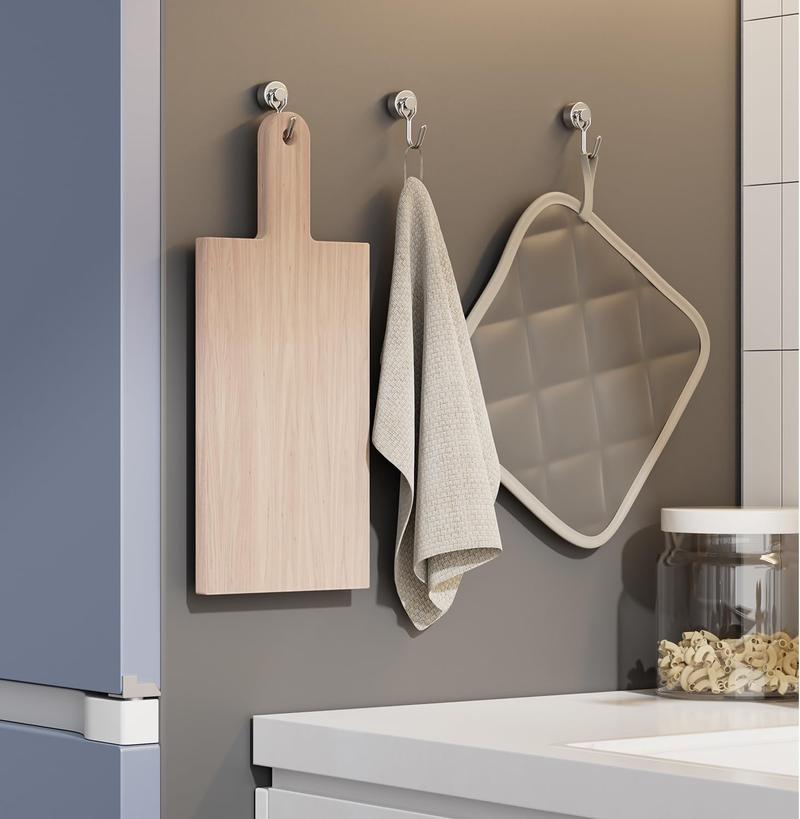 VAYWET 8pcs Strong 30LBS Magnetic Suction Hook, Punch-Free Storage, Swivel Swing Magnetic door Hook Refrigerator Strong Neodymium Magnet Hook Hanging Perfect for Refrigerator Other Magnetic Surfaces, Cruise Cabin Ship Essentials Fridge Classroom Kitchen VAYWET 8pcs Strong 30LBS Magnetic Suction Hook, Punch-Free Storage, Swivel Swing Magnetic door Hook Refrigerator Strong Neodymium Magnet Hook Hanging Perfect for Refrigerator Other Magnetic Surfaces, Cruise Cabin Ship Essentials Fridge Classroom Kitchen