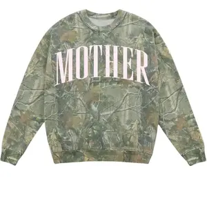 Mother Camo Sweatshirt- Baby Pink 3D All Over Print Unisex for Men & Women