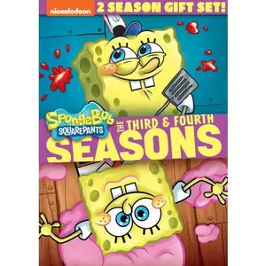 Spongebob Squarepants: Seasons 3-4  [DVD Video Disc] Boxed Set, Full Frame, Gift Set, Dubbed, Amaray Case