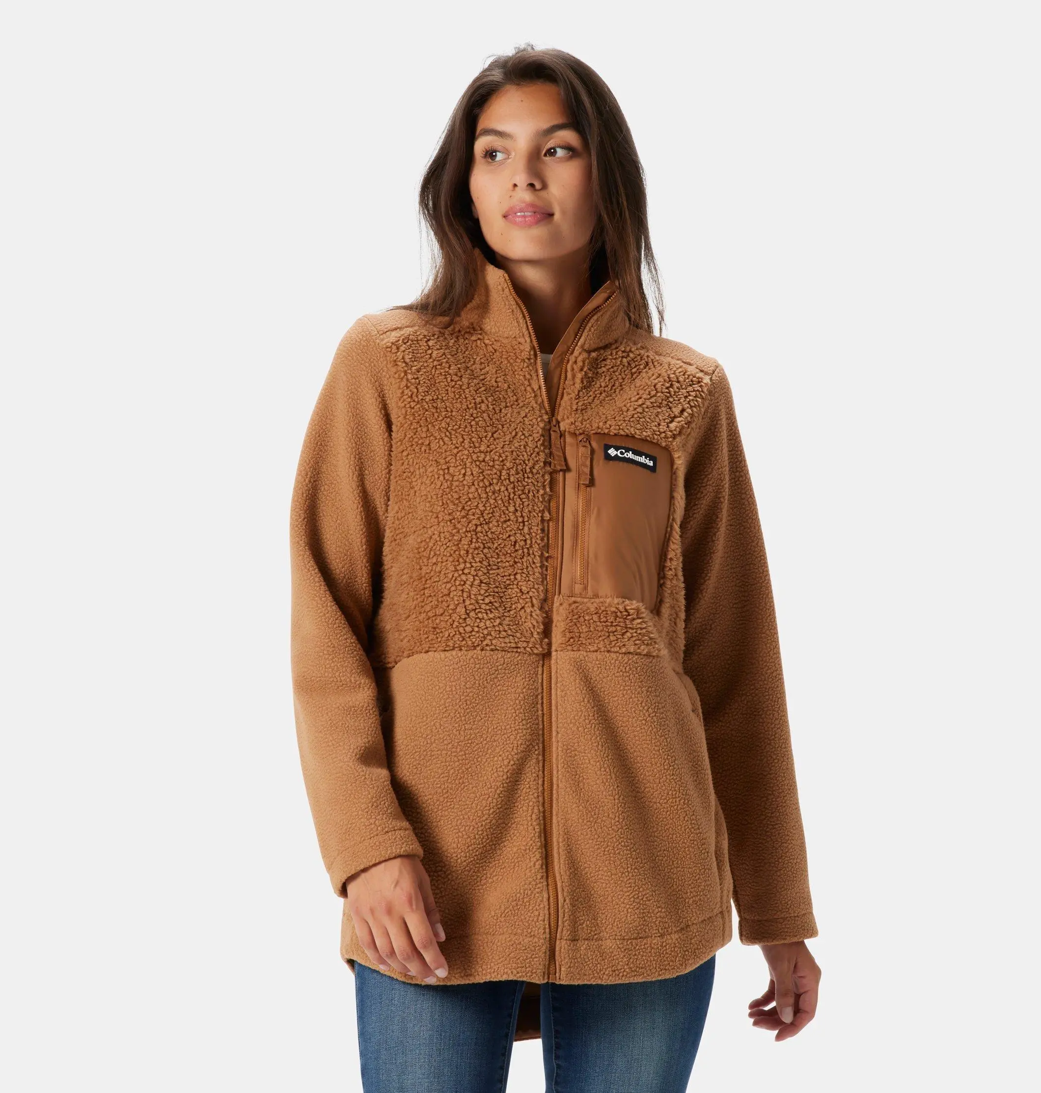 Women's Columbia Lodge Sherpa Full Zip Fleece Jacket