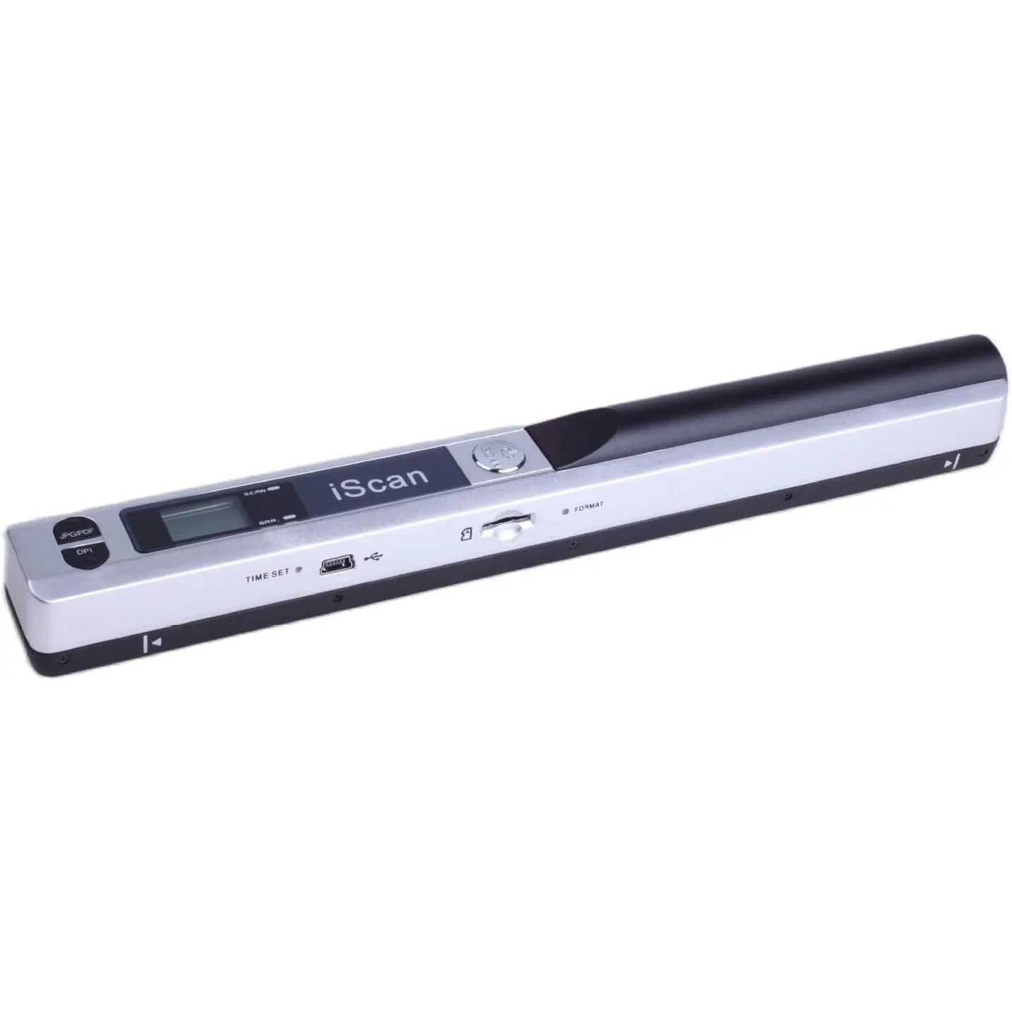 Portable Document Scanner - 900DPI Handheld Portable Scanner Image Scanner Scanning Wand A4 Colour Photo Mobile Scanner Handy Scan, JPG/PDF Format, with 16G SD Card ()