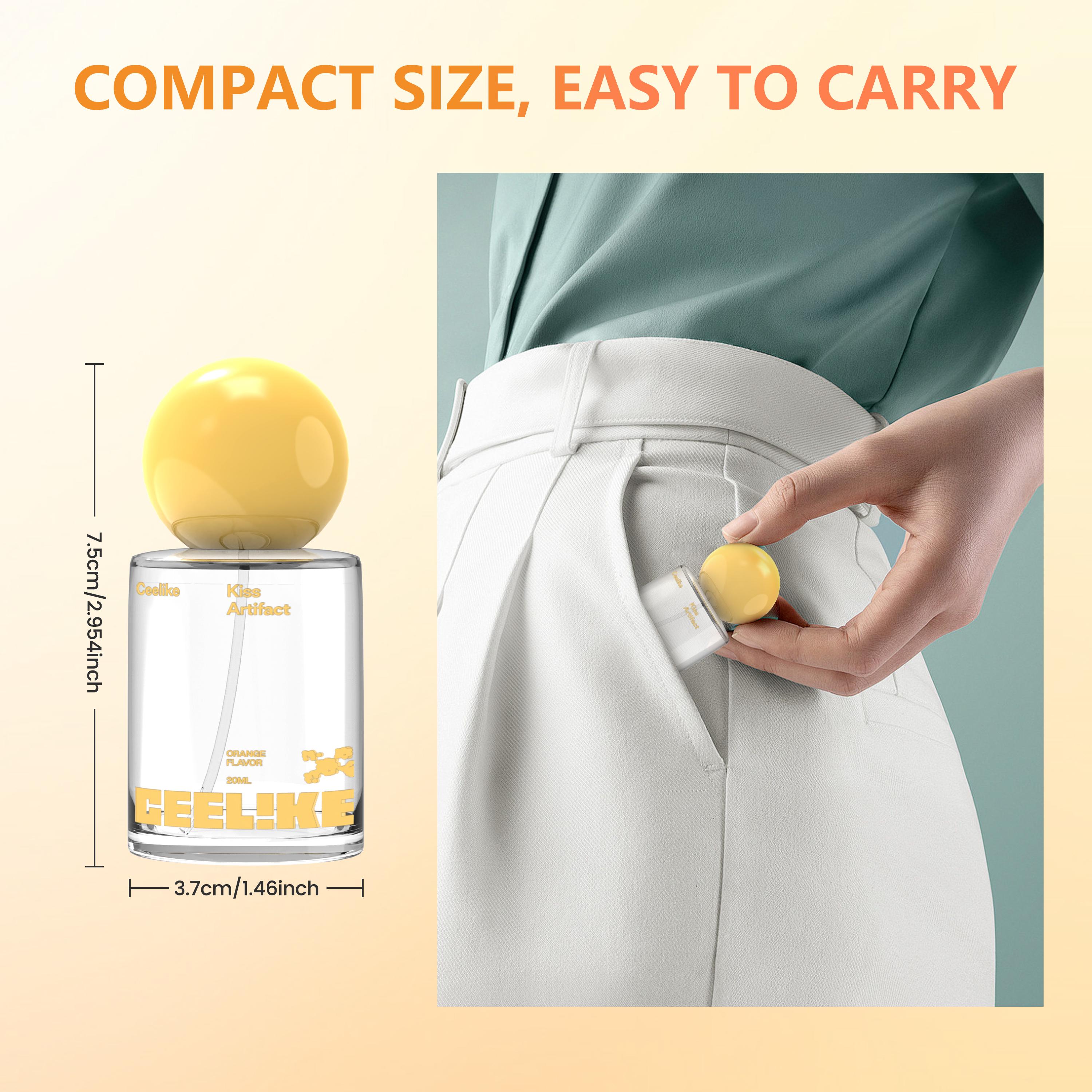 CEELIKE Probiotic Orange Oral Spray | 20ml for Long-Lasting Freshness & Oral Care | Sugar-Free & Portable Breath Freshener