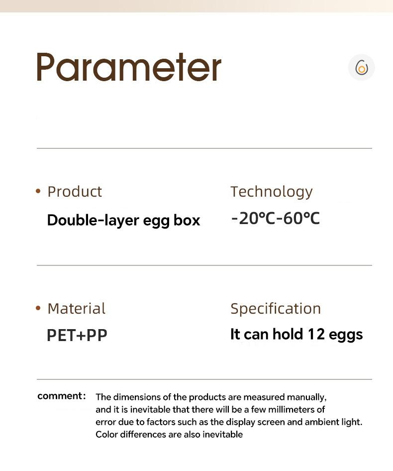 MiAoLi Rolling Egg Holder for Fridge, Egg Dispenser for Refrigerator, Automatic Rolling Storage Container for Countertop, Kitchen &Outdoor Use (3.35"x3.74"x11.02") 1 Pack