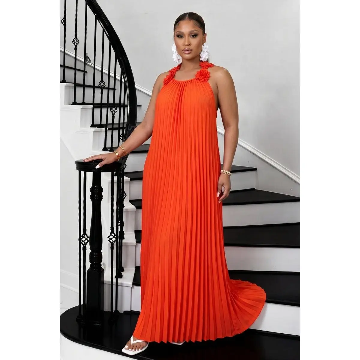 The Monaco Dress | ORANGE