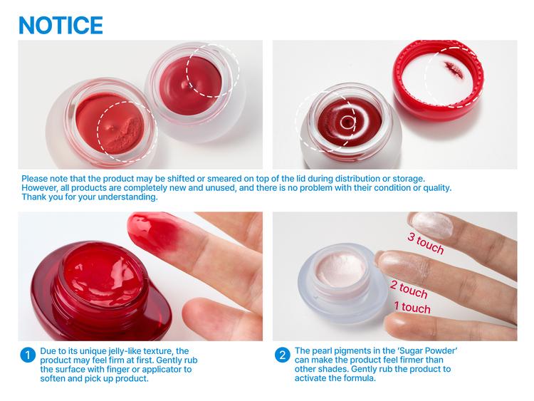 [Blush & Glow] fwee Lip & Cheek Starter Set | Soft Blur Cream Blush + Dewy Blush Duo with Multi Jelly Shimmer Balm + Mini Silicone Brush