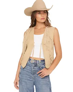 Scully Women's Suede Fringe Vest - L1202-127