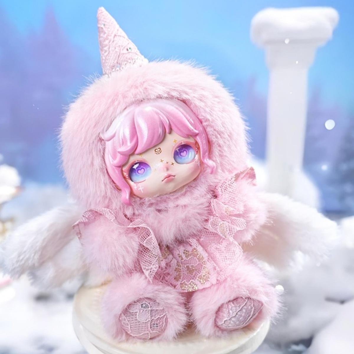 DUMIA Aria Snow Trace Secret Language Vinyl Plush Doll Blind Box Joint Mobile Girl Trendy Play Cute Doll Gift PAP
