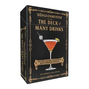 Düngeonmeister: The Deck of Many Drinks: The RPG Cocktail Recipe Deck with Powerful Effects! -- Jef Aldrich, Cards