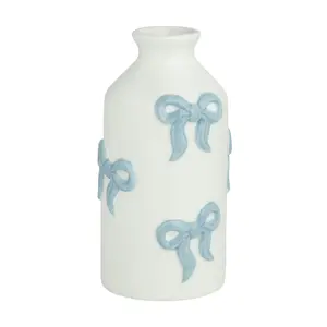 large bow bud vase