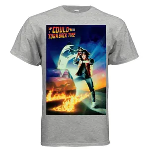 Turn Back Time Short Sleeve graphic apparel t-shirt cotton men oversized tshirt unisex graphic graphic tee shirt oversized shirts unisex casual apparel y2k streetwear