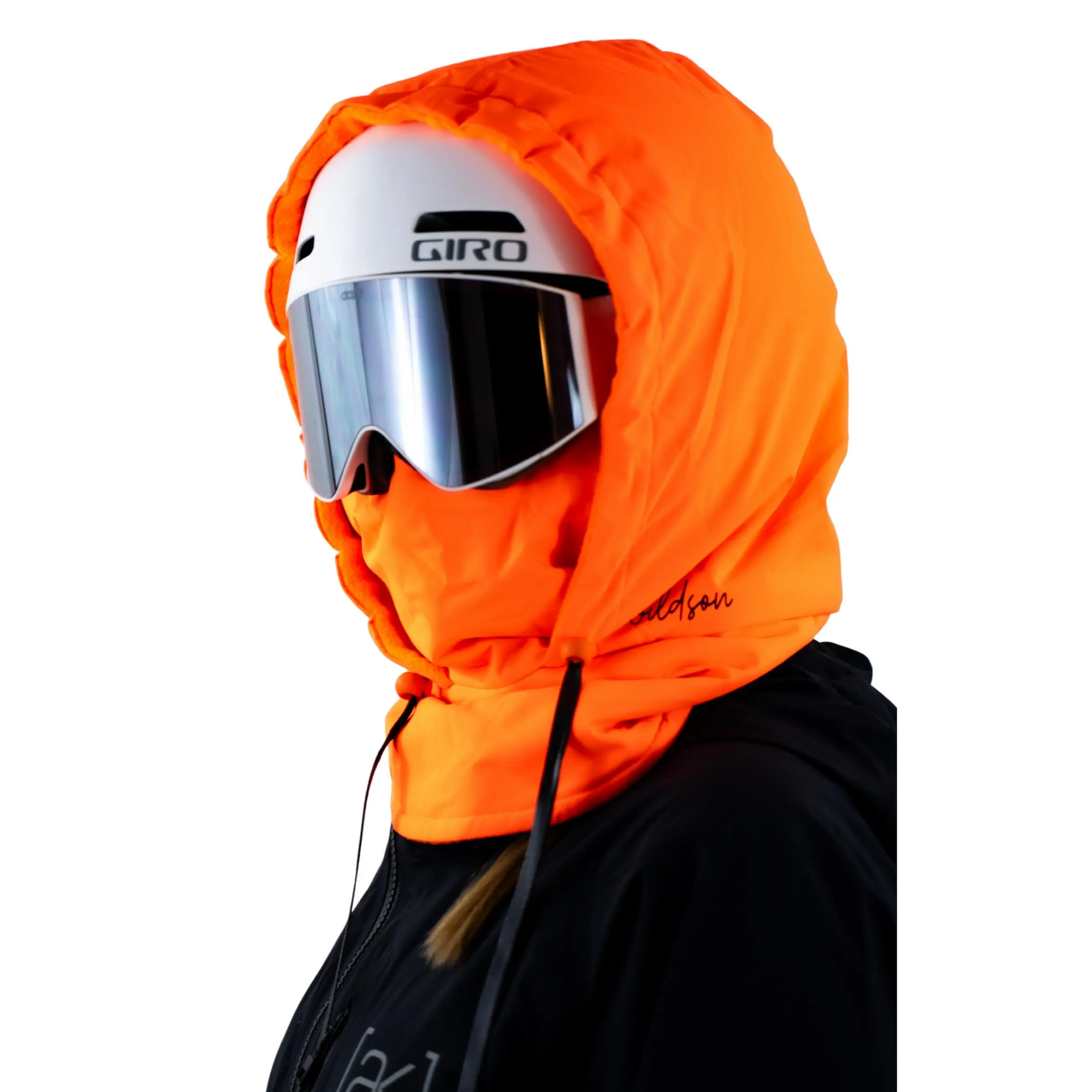 Waterproof Fleece-Lined Hood Ski Balaclava Sports Hat - Windproof, Cold-Resistant Gear for Skiing, Snowboarding