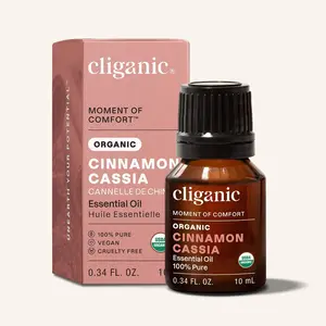 Organic Cinnamon Cassia Essential Oil for Aromatherapy and Wellness - Healthcare