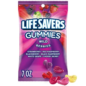 LIFE SAVERS Gummy Candy, Wild Berries, 7 oz Bag LIFE SAVERS Gummy Candy, Wild Berries, 7 oz Bag