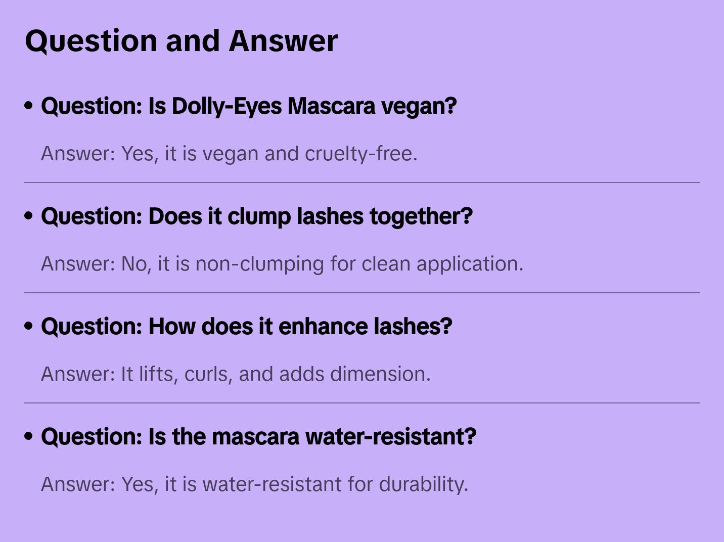 Dolly-Eyes Mascara
