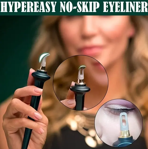 Product Introduction of 【Best Gift】Eyeliner Applicator Kit, Silicone Eyeliner Tool with Eyeliner Cream, Reusable Eye Liner For Shaky Hands Beginer Makeup Handle Cosmetic 11