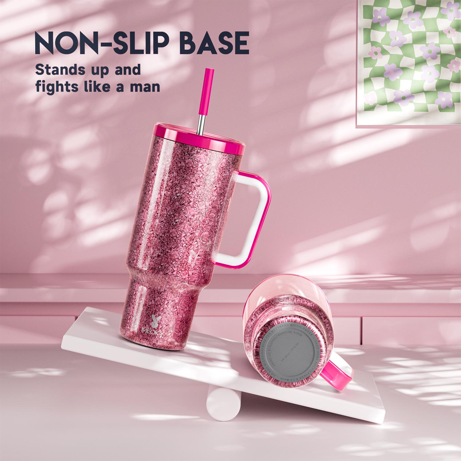 【Meoky Mystery Box】40oz Mystery Meoky Tumbler with Handle and Straw -Leak-proof Lid - Food grade stainless steel Cup - BPA Free - Compatible for Daily use and Traveling (1 Mystery Box 1 cup)