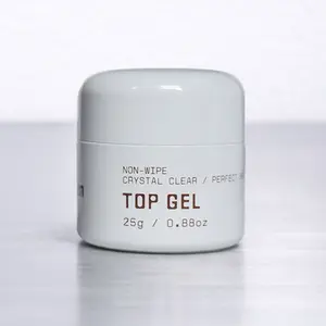 By En Top Gel | Top Coat Gel for Crystal Clear, Chrome Friendly, No Yellowing Finish