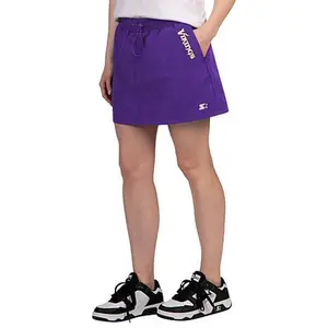 Football Fan Shop Officially Licensed NFL Women's Starter Ripstop Skort by Glll - Vikings