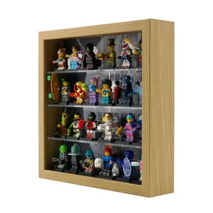 Acrylic Frame Insert Compatible with IKEA SANNAHED Frame for LEGO® Minifigures - (9.75 x 9.75in) Minifigures and frame not included