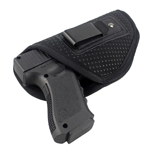 Tactical IWB Waist Gun Holster Neoprene Pistol Holster Concealed Carry Pistol Universal Inside The Waistband Pistols Holsters right hand for Men&Women fit 9mm glock Compact Subcompact Pistol