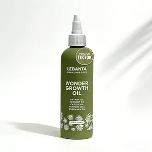 LEBANTA Wonder Growth Hair Oil, 4 FL OZ - Batana Oil & Rosemary Oil Blend for Thicker, Fuller Hair, Suitable for All Hair Types
