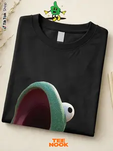 Funny Lizard Meme Cartoon Shirt, Cute Animated Character Sweatshirt/Hoodie, Girls Vacation Matching Outfit, Unisex Cotton Top