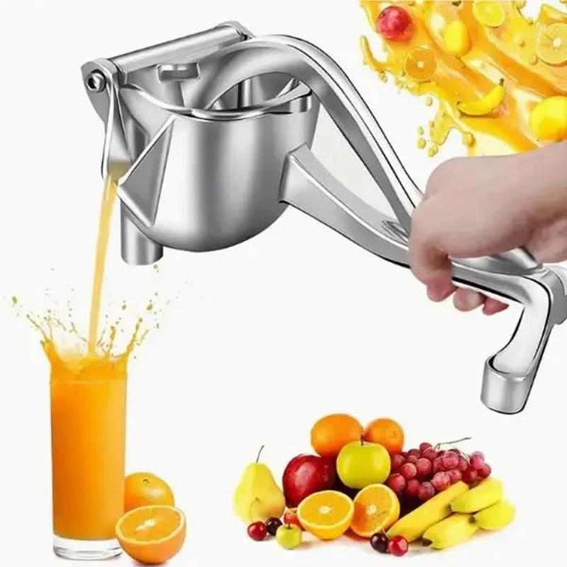 Hand Juicer Squeezer Aluminum Manual Press Juicer with Ergonomic Grip for Efficient Juice Extraction of Pomegranates Citrus & More Durable Compact Easy to Use & Clean Manual Citrus Juicer Detachable for Kitchen Utensils