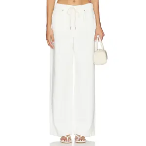 BLANKNYC Drawstring Jeans in Public Life White