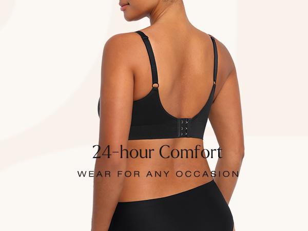 Popilush Seamless Comfort Removable Pad Everyday Bra Underwire Molded Minimalist Popilush Seamless Comfort Removable Pad Everyday Bra Underwire Molded Minimalist