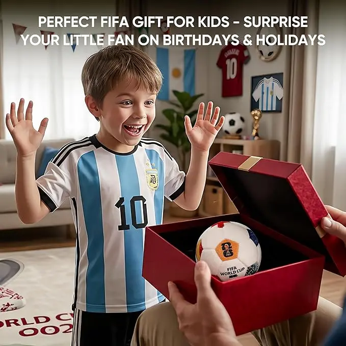 FIFA World Cup 2026 Official Edition Mini Soccer Ball Plush
