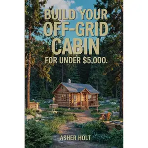 Build Your Off-Grid Cabin for Under $5,000: A Step-by-Step DIY Guide to Affordable, Self-Sufficient Living with Real-Life Plans, Budget Tips, and Sustainable Solutions Paperback – Large Print, July 8, 2025