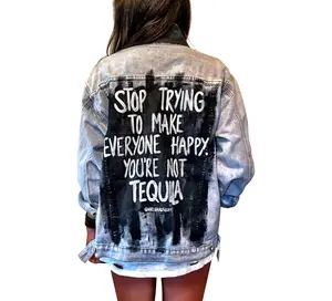 'TEQUILA TEQUILA' DENIM JACKET