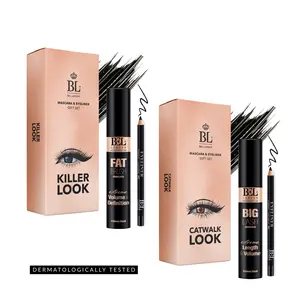 BEL London Mascara and Eyeliner Gift Set – Mascara & Waterproof Eyeliner for Bold, Dramatic Eyes