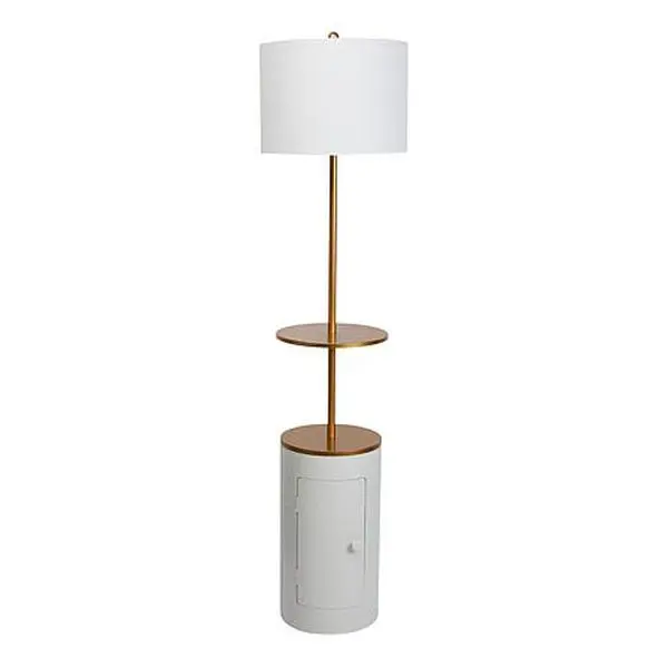 South Street Loft 62" Floor Lamp with Shelf & Storage