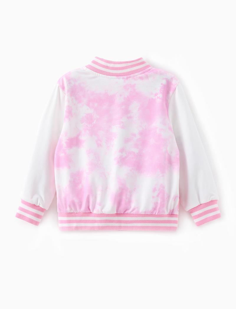 Disney Princess Kids' Baseball Jackets Featuring Moana Rapunzel & Other Princesses Colorful Printed Cute Style