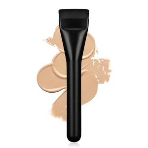 Flat Foundation Brush, Makeup Brush Spatula Facial Brush for Liquid Foundation,Premium Face Makeup Brush for Blending Cream