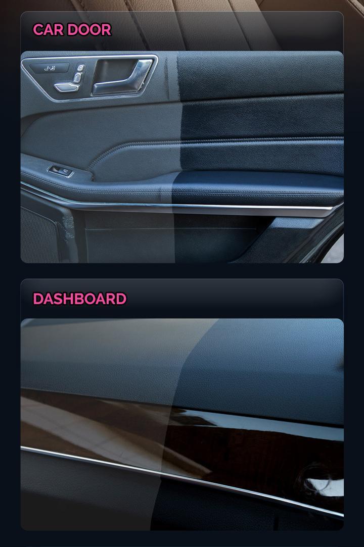 The secret to a like-new car interior is a fresh fragrance and a non-greasy, elegant shine.