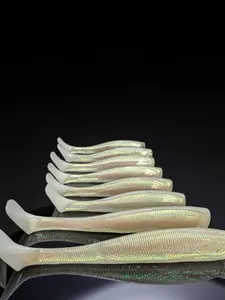 (6Pack) 4" Predator Protein Jackhammer Style PaddleTail Swimbait
