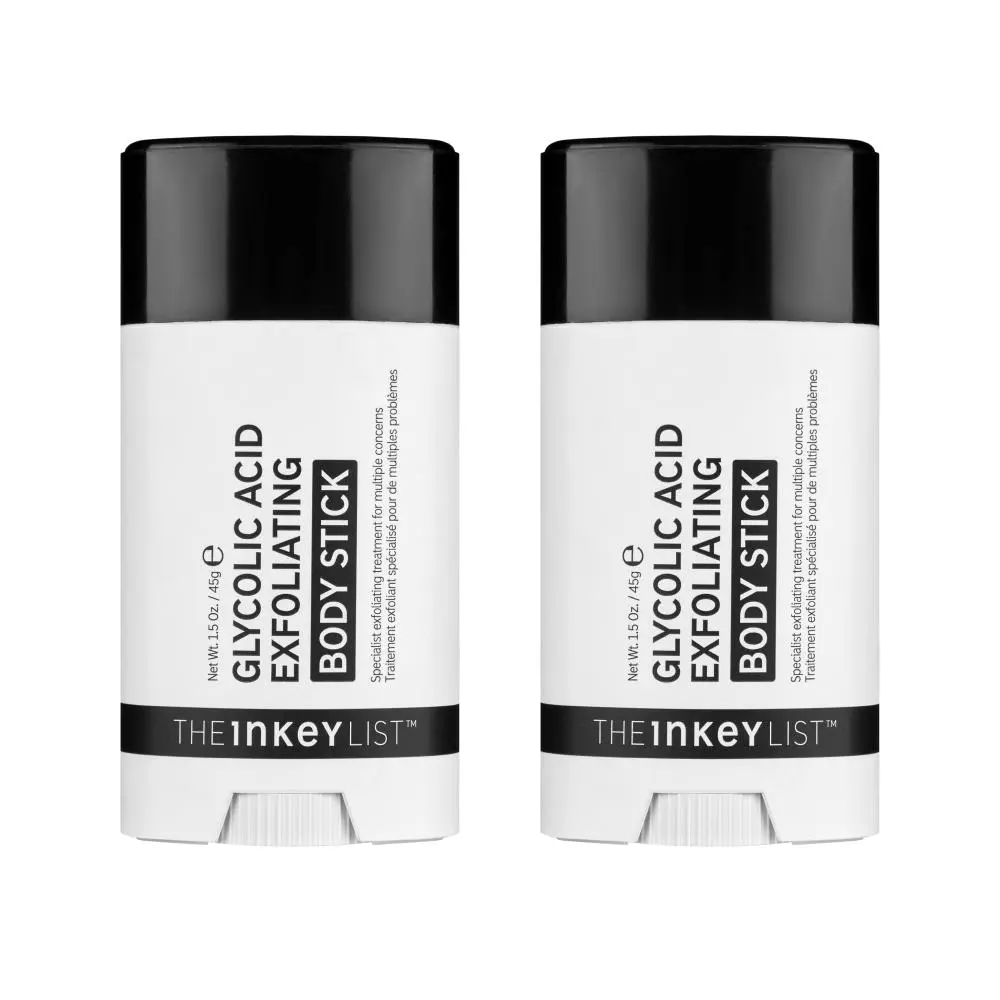 The INKEY List Glycolic Acid Exfoliating Body Stick Duo