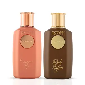 Biscotti Date Toffee & Biscotti Caramel Pop Eau de Parfum Spray 100ml (3.4 oz) by Khadlaj (Bundle)