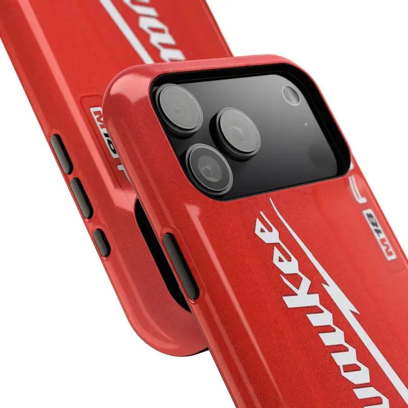 Milwaukee Tool Heavy-Duty Shockproof Phone Case for Samsung Galaxy & iPhone 17 16 15 14 13 12 11 Plus Pro Pro Max Mini