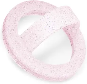 Magnetic Silicone Ring Grip Phone Holder Loop - Sparkly Pink