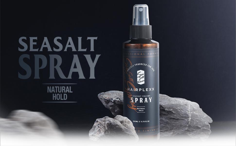 HAIRPLEXX Sea Salt Volume Hair Spray (2 pcs) for Natural Thick and Volumizing Hair Look with Matte Finish, Paraben Free 6.7 fl oz