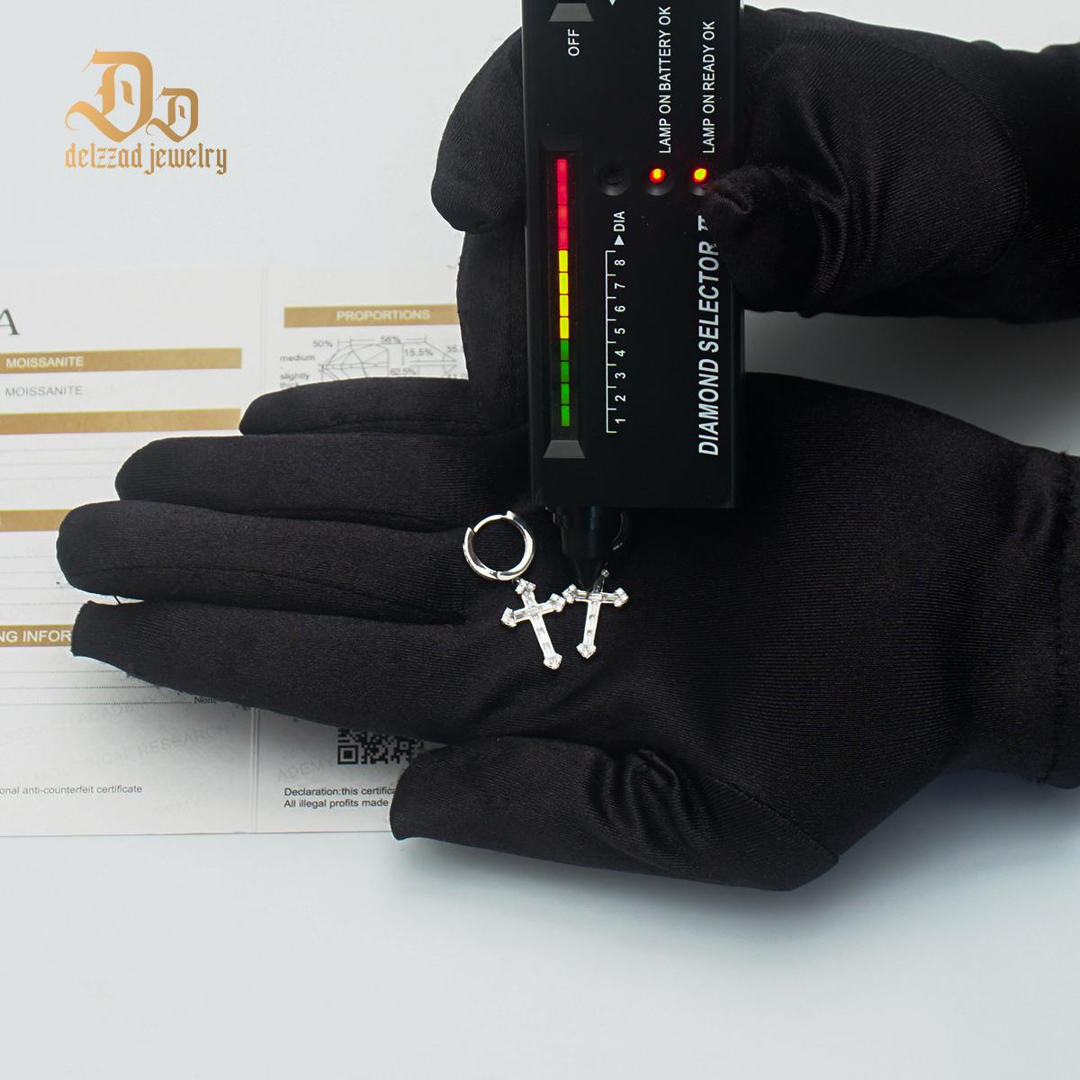 Delzzad Bling Dainty Cross Hoop Earrings VVS Synthetic Moissanite Earrings Jewelry S925 Studs Perfect Birthday Mother’s Day Christmas Gift for Men Women Silver Earrings Golden Earrings Wedding Set Delzzad Bling Dainty Cross Hoop Earrings VVS Synthetic Moissanite Earrings Jewelry S925 Studs Perfect Birthday Mother’s Day Christmas Gift for Men Women Silver Earrings Golden Earrings Wedding Set