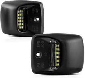 LED License Plate Light 36LED IP68 Waterproof for 2000-2015 Toyota Tacoma Tundra 6000K White 12V Plug&Play 50000Hrs Lifespan 300% Brighter No Glare Backup Camera Safe Reversing