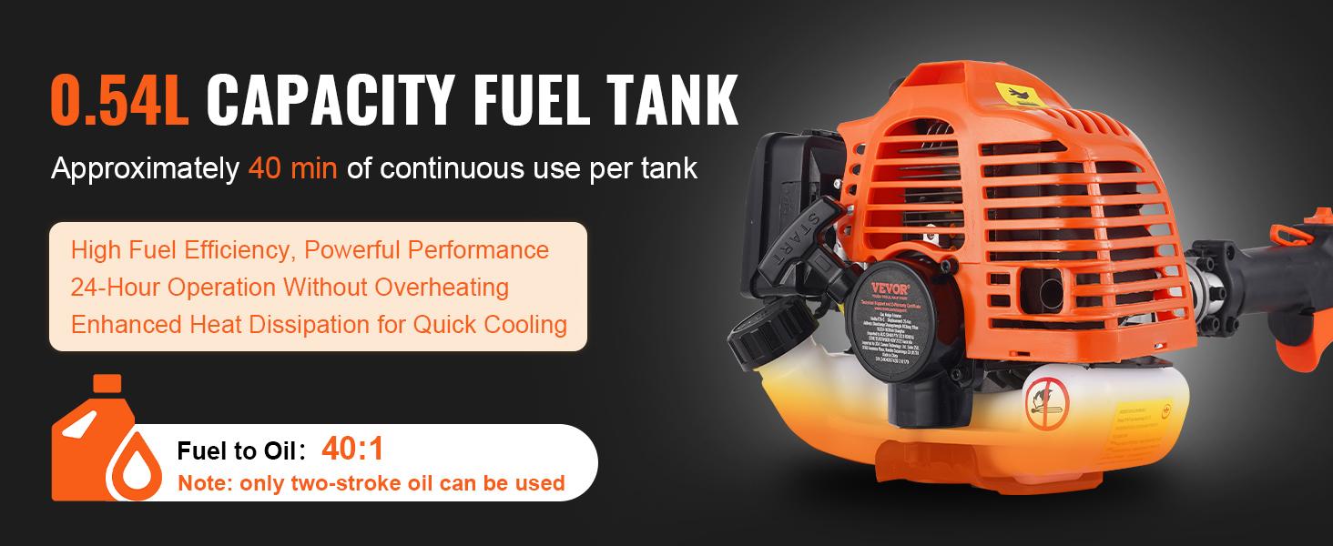 VEVOR Multi-Functional Trimming Tools, Various specifications, Gas Hedge Trimmer, Weed Eater, String Trimmer, Edger, Pole Saw Chainsaw Pruner with Extension Pole Lawn Mower Garden