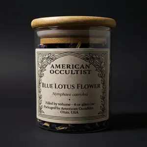 Blue Lotus Flower Jar Decorative Fragrance